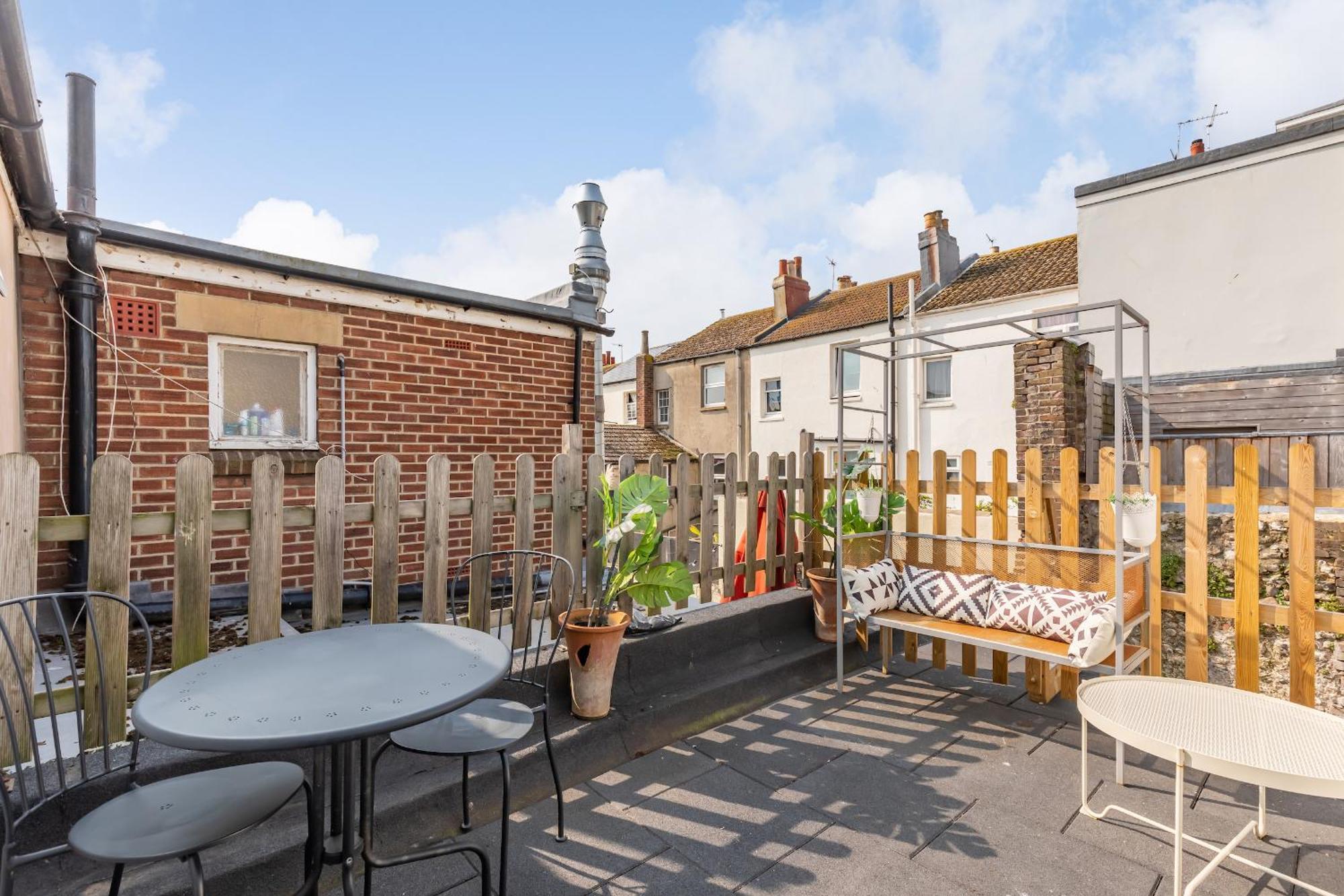 Trendy Central 1 Bed Flat With Roof Terrace Brighton ภายนอก รูปภาพ