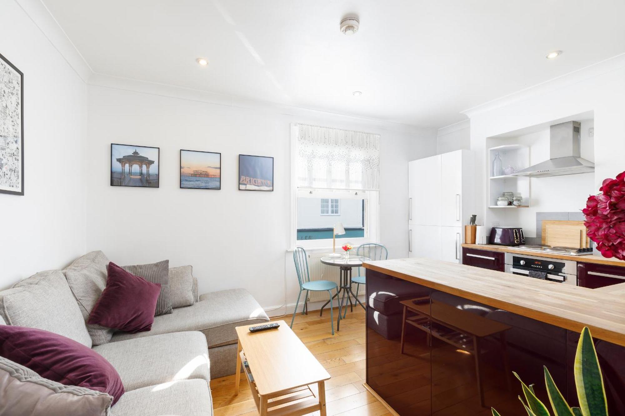 Trendy Central 1 Bed Flat With Roof Terrace Brighton ภายนอก รูปภาพ